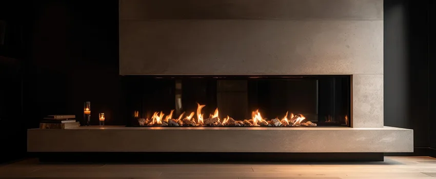 Gas Fireplace Ember Bed Design Services in Hollister, California