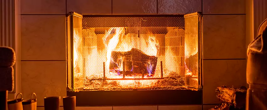 Mendota Hearth Landscape Fireplace Installation in Hollister, California