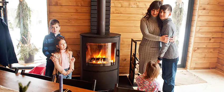 Morso Cast Iron Fireplace Insert Installation in Hollister, California