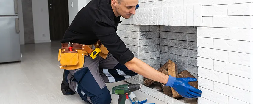 Fireplace Damaged Damper Frame Repair Services in Hollister, California