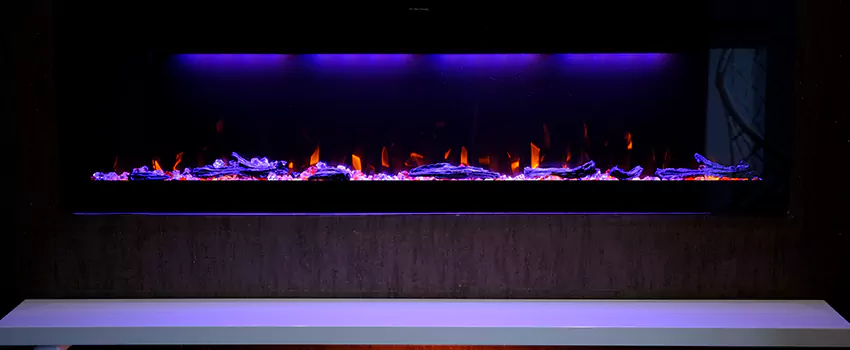 Dynamic Flame Color Fireplace Installation in Hollister, CA