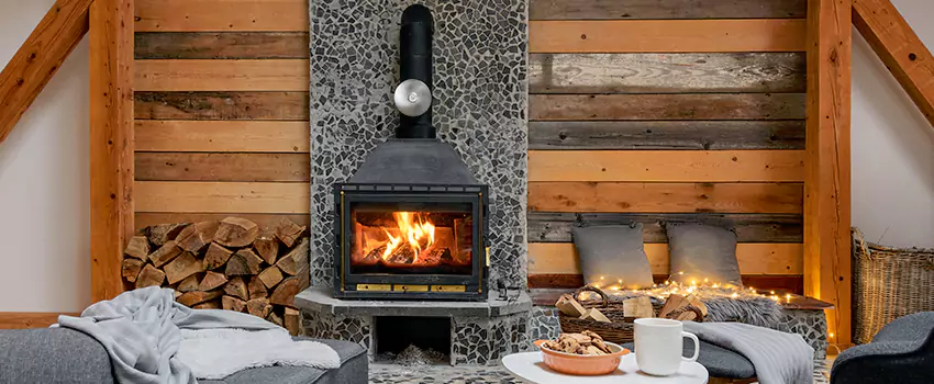 Thelin Hearth Products Direct Vent Gas Stove Fireplace Inspection in Hollister, California